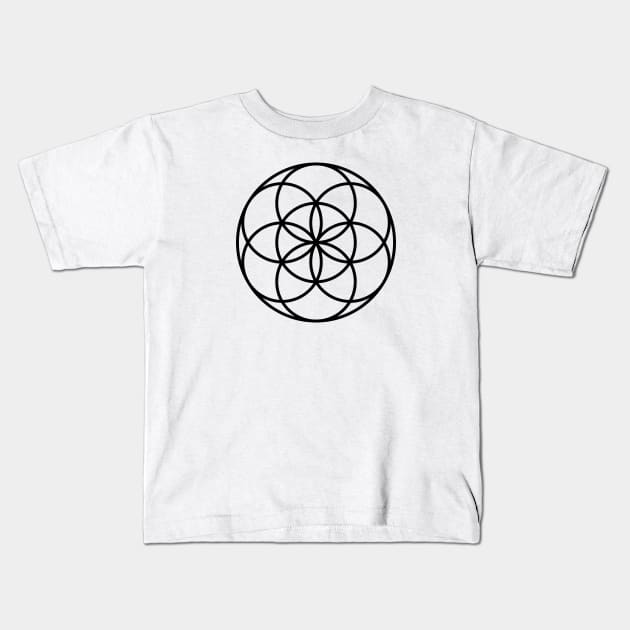 Seed of life Kids T-Shirt by GROW